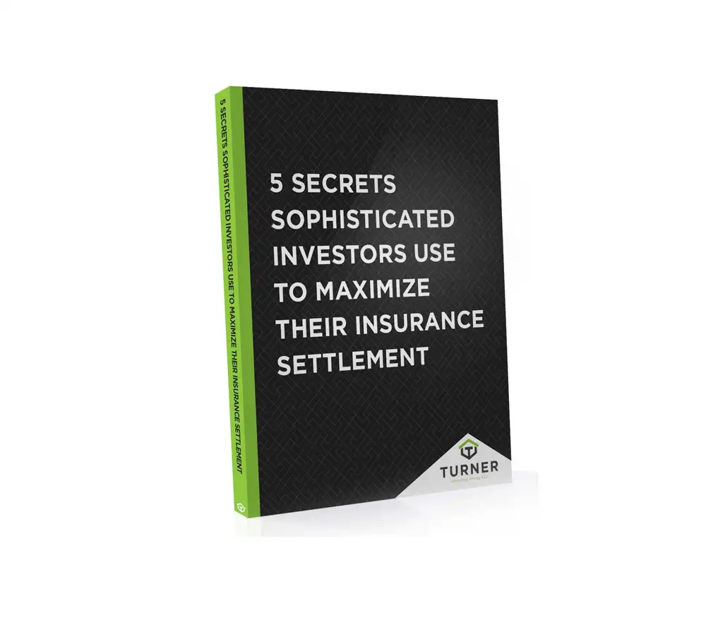 3d image of a book about small insurance settlements